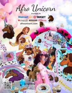 Afro Unicorn_L&P Ad Afro Unicorn LP Ad – Lenox and Parker